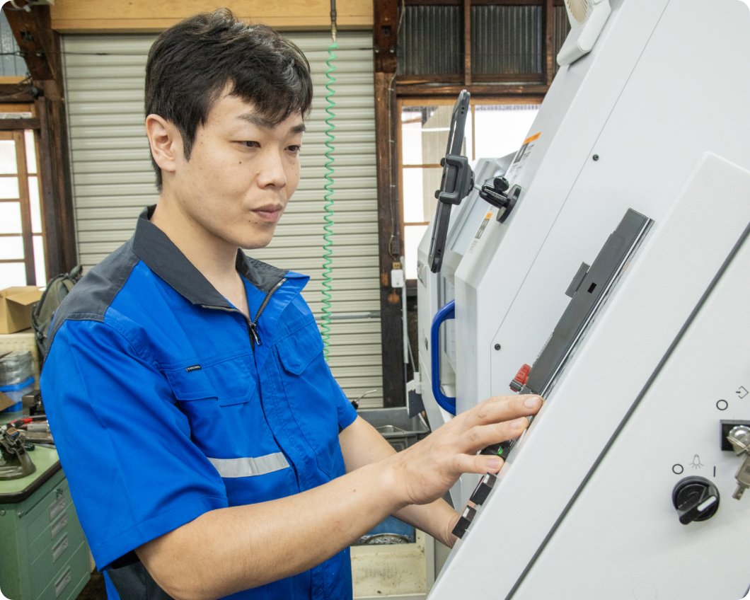 無茶ぶりな”トライ加工“にも前向きに取り組みます！